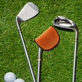 thumbnail image 6 of Golf Head Covers, Mesh Golf Club Head Cover Driver, Semi Circular Headcovers Golf Accessories Hybrid Head Covers Set Fits All Fairway, Driver Clubs, 6 of 8