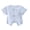 #0231-Blue, variant on Toddler Girls Bow Back Shirt Cute Cotton Breathable Soft Slim Fit Base Blouse Top for Home Layering Outdoor Play Party Holiday Daily Outfit 12M-9Y
