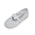 thumbnail image 1 of Zapatos Mary Jane para Niñas Pequeñas DREAM PAIRS con Correa de Perlas Plata, 1 of 8