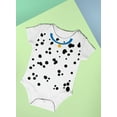thumbnail image 5 of Old Glory Halloween Dalmatian Blue Collar Puppy Costume Short Sleeve Graphic Baby One Piece, 5 of 6