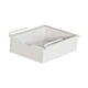 thumbnail image 2 of Cesta debajo del estante, organizador debajo del gabinete, organizador de ropa interior estable, colgante Blanco, 2 of 9