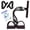 Black, variant on Pedal Resistance Band, 4-Tube Elastic Pull Rope, Sit-up Equipment, Yoga Strap Bodybuilding Expander, Exercise Bands, Fitness Equipment for Abdomen, Waist, Arm, Leg Stretching Slimming Training