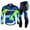 Blue, variant on Men’s Cycling Jersey Long Sleeve Road Biking Suits Men Bicycles Shirts Bicycling Apparrel Red L