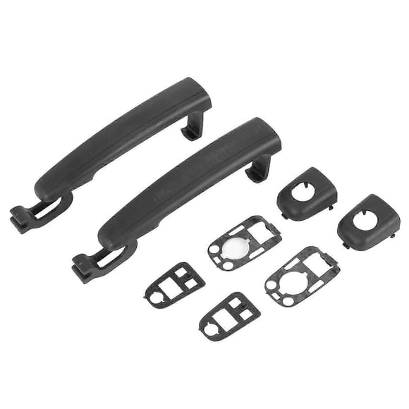 2Pcs Front Door Handles for 307 2001 2002 2003 2004 2005 2006 2007 for C2 2003-2007 C3 2002-2009.