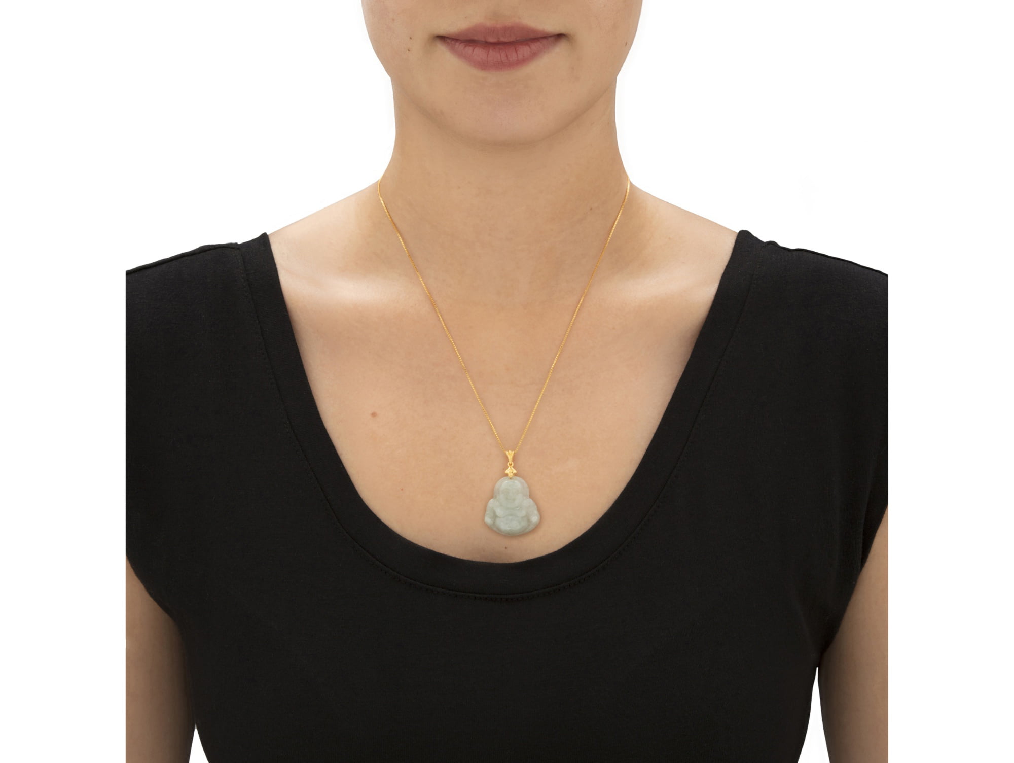 Jadeite Jade Happy Buddha Pendant Necklace | Real Jade Buddha Jewelry |  RealJade Co.® – RealJade® Co. Wholesale