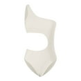 thumbnail image 5 of Xijirk One Piece Swimsuit Women,Solid Color Jumpsuit Style Swimsuit Bikini Design for Fashionable Beach and Pool Outings,Womens Swimsuits,White,S, 5 of 5