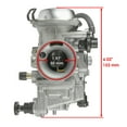 thumbnail image 2 of Carburetor for Honda 450 TRX450FE TRX45FM Foreman 450 2002 2003 2004 ATV Carb, 2 of 7