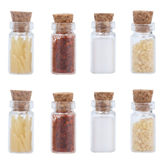 Nehlobo-tarro de condimentos para casa de muñecas, frasco de comida en miniatura DIY, botella, juguete para juego de imitación, accesorio