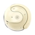 thumbnail image 4 of Auriculares Bluetooth inalámbricos de latencia con ganchos para oreja abiertos, cómodos y con traducción de IA para reuniones de aprendizaje. Beige, 4 of 7