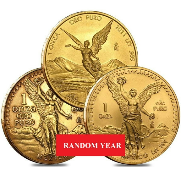 Random Year - 1 oz Gold Mexican Libertad - Secondary Market