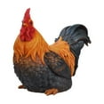thumbnail image 4 of Hi-Line Gifts 16" Standing Rooster Outdoor Garden Statue, 4 of 5