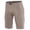 Khaki, variant on Men's Gym Pants for Training and Running – Durable Breathable Base Layer Tights for Workout Performance