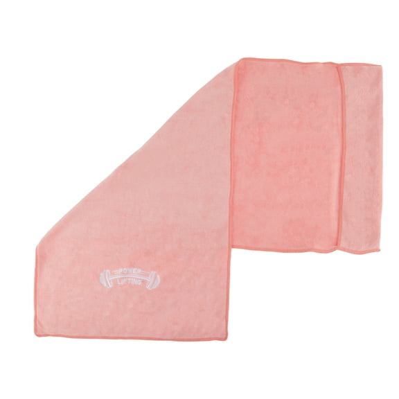 Unique Bargains 1 Pc Sports Towel Embroidery Quick Dry Towel Pink