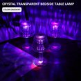 thumbnail image 2 of Muyoka Mini lámpara de mesa de diamante de cristal lámpara de noche de cristal luz cálida/lámpara de cama de color luz de noche LED decorativa lámpara de noche para dormir lámpara de escritorio alimen Muyoka Hogar, 2 of 7