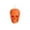 Orange, variant on Skull Candles - Cute Halloween Candles Horror & Novelty Aromatherapy Halloween Candles for Home Desktop Holiday Party Decor Supplies, Halloween Decorations
