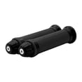 thumbnail image 4 of 2 empuñaduras de moto de 22 mm, cubierta de manillar de goma de aleación de aluminio universal Negro Zulema Empuñadura de manillar de motocicleta, 4 of 8