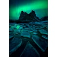 thumbnail image 2 of Kuric EP, Marian 23x32 Black Ornate Wood Framed with Double Matting Museum Art Print Titled - Icy Eystrahorn, 2 of 4