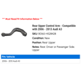 thumbnail image 2 of Rear Upper Control Arm - Compatible with 2006 - 2013 Audi A3 2007 2008 2009 2010 2011 2012, 2 of 2