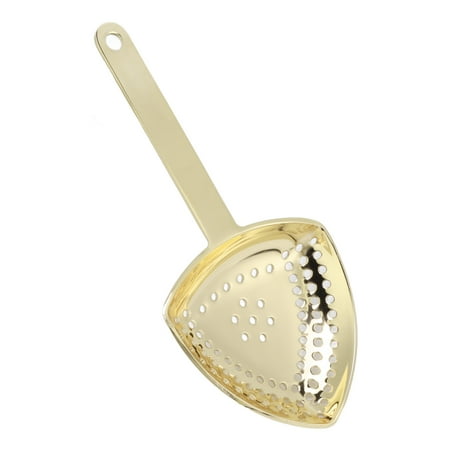 

Bar Strainer Anti Rust Cocktail Strainer Fine Filtration For Kitchen For Home Gold Plated