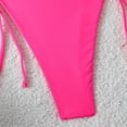 thumbnail image 4 of Dresfit Women's Minimalist One Piece Swimsuit - Soft Fabric Casual Swimwear Pink S, 4 of 7