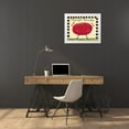 thumbnail image 3 of DiPaolo, Dan 14x12 White Modern Wood Framed Museum Art Print Titled - Tomato, 3 of 4