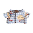 thumbnail image 3 of Ropa de peluche para muñecas de 15 cm Perfecl Accesorios de moda azul, 3 of 8