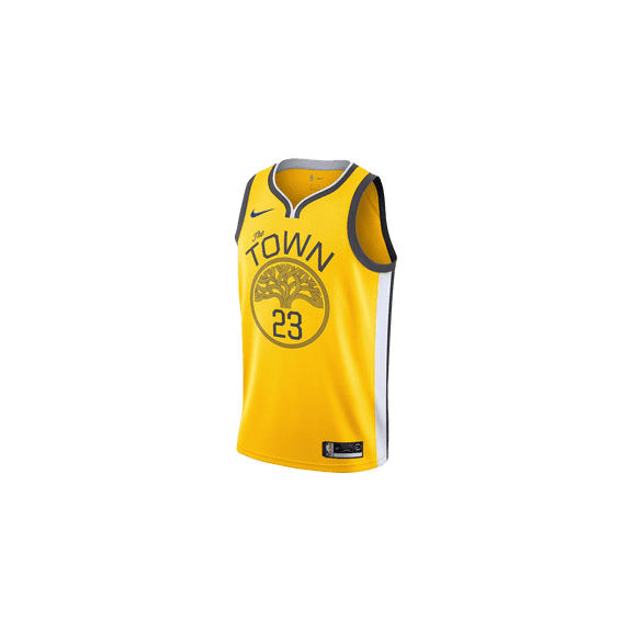 NIKE MENS NBA Warriors Jersey "Yellow-Draymond Green Swingman Earned Edition" BQ1159 730 BQ1159 730 from Stadium Goods