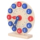 thumbnail image 5 of Reloj de aprendizaje para niños, conjunto de actividades de tiempo, reloj de demostración de enseñanza de 12 horas, desarrolla el tiempo y las habilidades matemáticas tempranas para la escuela, 5 of 9