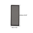 thumbnail image 2 of Unique Bargains 120mmx240mm Mesh Magnetic Dustproof Cover Computer Fan Filter Grills Black 2 Pack, 2 of 5