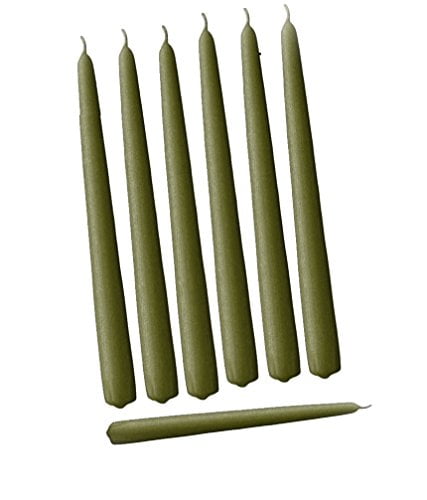 Candles Tapers Smokeless Dripless and Long Burning 8" 10" 12" 15" Ivory 1 Dozen 