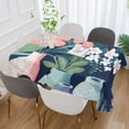 thumbnail image 2 of Yayeee Tablecloths for Rectangular Tables 54 x 54 inch Party Table Cover, Pink Flowers, 2 of 6