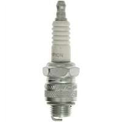 Champion Copper Plus J-Gap, Standard Spark Plug, For Use With Small Engines, 14 mm Thread, 3/8 in