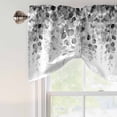 thumbnail image 5 of Tie Up Valances for Windows, Grey Eucalyptus Adjustable Valance Curtains Window Treatment for Living Room, Spring Botanical Weeping Plant Aesthetic Rod Pocket Kitchen Curtains & Drapes 42x12 Inch, 5 of 9