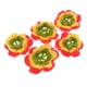 thumbnail image 1 of 5 apliques de flores de ganchillo hechos a mano para coser, adornos artesanales de 70 mm Color 2, 1 of 7