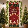 thumbnail image 6 of NWOKYZGH Christmas Door Cover for Front Door - Nativity Scene Xmas Decorations Jesus for the Season Banner, Large Christmas Backdrops for Photography, Party Decor Supplies, 6 of 6