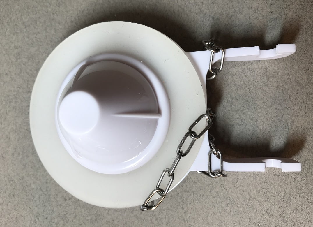 2 Inch Flapper Valve, All American Type Toilets with 2 inch Flush Assemblies