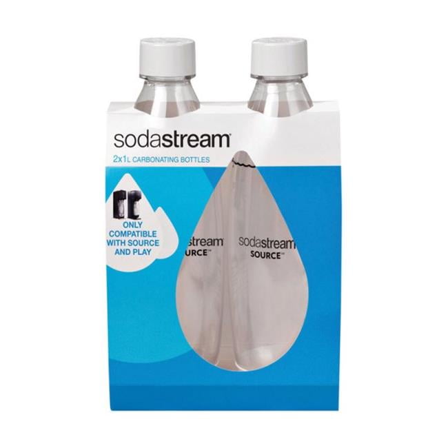 Sodastream 1741210010 1 Ltr Carbonated Drink Bottle White Walmart