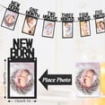 thumbnail image 2 of 1st Birthday Photo Banner for Baby from Newborn to 12 Months, First Birthday Decorations Boy or Girl Monthly Milestones Garland, 1 Year Old Photo Frame Banner Strung, 2 of 8
