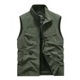 thumbnail image 3 of Birdeem Mens Work Clothes Jacket Solid Color Stand Collar Multiple Pockets Outdoor Sports Photography Leisure Coat, 3 of 8