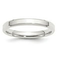 thumbnail image 7 of 925 Sterling Silver 3mm Bevel Edge Band Ring Size 10.5, 7 of 7