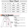 thumbnail image 3 of IROINNID Women's Denim Jacket Solid Color Long Sleeve Leisure Turndown Long Sleeve Hoodless Casual Outerwear Jackets Loose Coat, Orange, 3 of 9