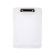 thumbnail image 1 of MasteelfCA Plastic A4 Clipboard File Clip Hardboard Paper Holder Memo Folders Board Pencil A4 Paper Container Box for Home School Office (Transparent), 1 of 7