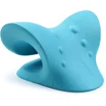 thumbnail image 5 of Jinsinto Neck and Shoulder Relaxer, Cervical Traction Device for TMJ Pain Relief and Cervical Spine Alignment, Chiropractic Pillow Neck Stretcher (Blue), 5 of 5