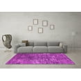 thumbnail image 3 of Ahgly Company Indoor Round Oriental Pink Industrial Area Rugs, 8' Round, 3 of 4