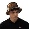thumbnail image 4 of Kll Hip-Hop Guinea Pig. Bucket Hat for Women Men Packable Travel Beach Sun Hat Outdoor Rave Accessories Reflective Fisherman Cap, 4 of 6