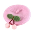 thumbnail image 1 of Chapeau Cerisier Confortable Chapeau de Chat de Mode pour la Collocation Quotidienne, 1 of 10