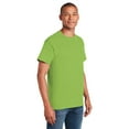 thumbnail image 5 of Gildan Short Sleeve T-Shirt for Men - 5XL Size | 100 Heavy Cotton Crew Neck Tee, Kiwi, 5.3 oz, 5 of 6