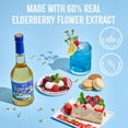 thumbnail image 4 of (4 pack) Gourmanity Elderflower Syrup, Floral & Fresh Elderberry Cordial, 16.9 fl oz, 4 of 9