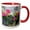 Red/White, variant on 3drose, Flowers in Window Boxes, Nantucket, Massachusetts, Usa, 15oz Two-tone Red Mug