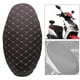 thumbnail image 5 of Almohadilla de protección antideslizante de cuero sintético flexible y elástica para asiento de motocicleta. Marrón oscuro M, 5 of 9